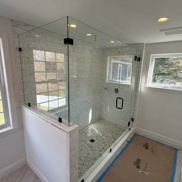 Frameless Glass Shower Enclosure