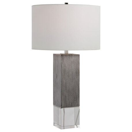 Uttermost 28449 Cordata 29" Tall Table Lamp - Gray