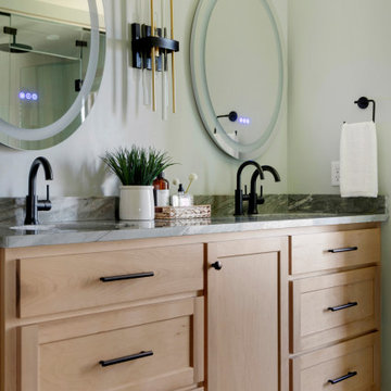 Indulgent Bathroom Remodel | Mahtomedi, MN | White Birch Design