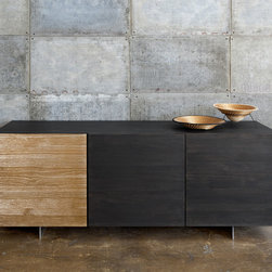 PCHseries Polished Brass Buffet - Buffets And Sideboards