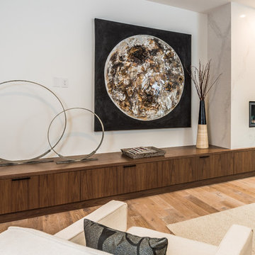 Erie Avenue Contemporary by Don Justice Cabinet Makers
