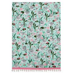 Artgoodies Organic Strawberry Block Print Tea Towel