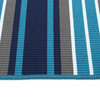 Voavah Blue 5' x 7'6" Rectangle Area Rug