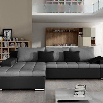 European sectional sleeper sofa CESARE
