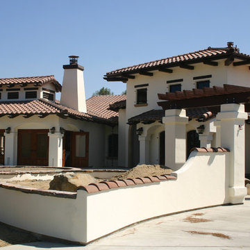 Spanish Mission Style Custom Home