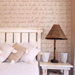 Typography Letter Wall Stencils - Products