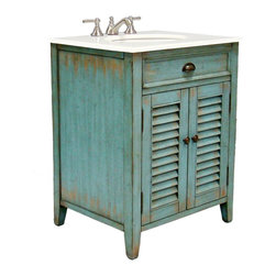 Distressed Bathroom Vanities - Bathroom Vanities And Sink Consoles