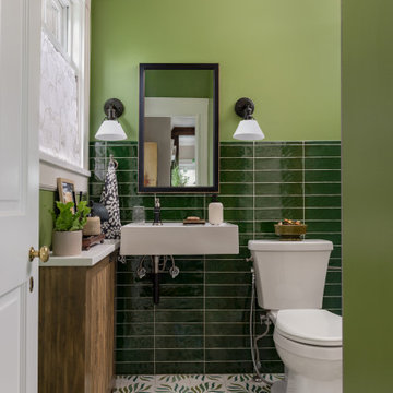 Scandinavian Hall Bath- West Towson