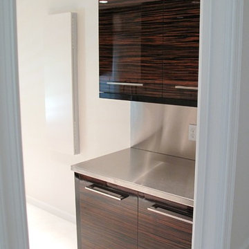 Laundry Room in Macassar Ebony