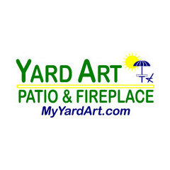 Yard Art Patio & Fireplace