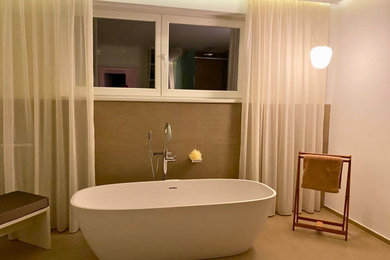 Skandinavisches Badezimmer in Berlin