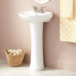 GRETCHEN PEDESTAL SINK - Bathroom Sinks