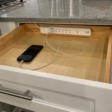 Custom Charging Station in Drawer