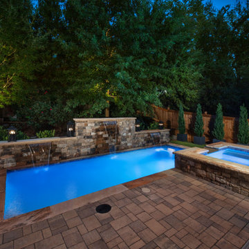 Brookhaven Plunge Pool & Outdoor Living Oasis