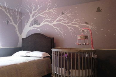 Girl's Tree & Owl Nursery