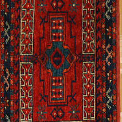 Finest Vegetable Dyed Handknotted Wool Area Rugs - Area Rugs