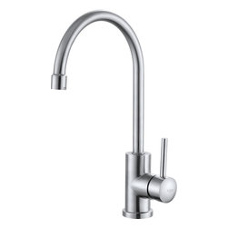 Kraus KPF-2160 Single Lever Stainless Steel Kitchen Faucet - Kitchen Faucets