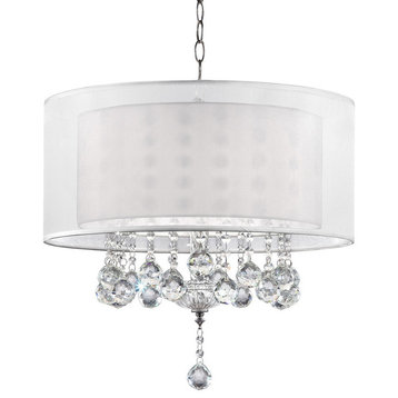 19" Moiselle Crystal Ceiling Lamp