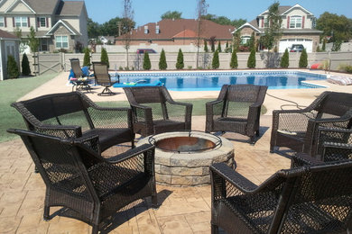 This is an example of a modern landscaping in Cleveland.