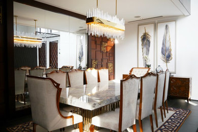 Inspiration for a dining room remodel in Other