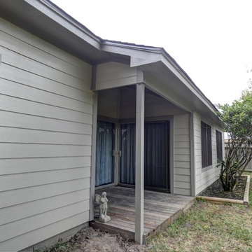 James Hardie Siding, CertainTeed Roofing, Patio Cover and Sherwin Williams Paint