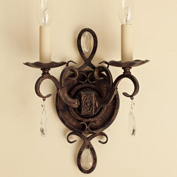 Hand forged Iron Sconces - Wall Sconces