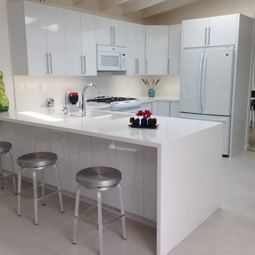 All White Kitchen