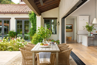 Patio - mediterranean patio idea in San Diego