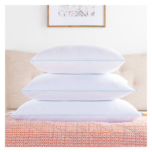 Comfort Contour Cool Gel Memory Foam Pillow Contemporary Bed