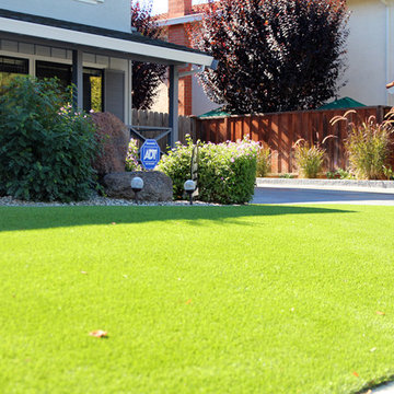 Artificial grass installation in Pleasanton, CA 2