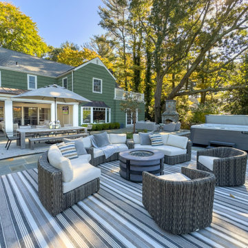 Expansive Deck and Pool House