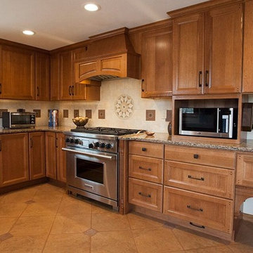Quartersawn Oak Kitchen