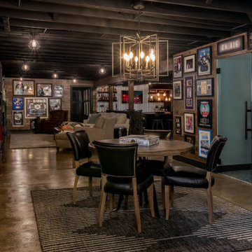 Rock Star Industrial Basement