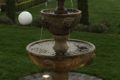 Henri Studio Leonesco Fountain with up lighting