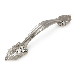 Cosmas - Cosmas 10558SN Satin Nickel 3-3/4&rdquo; (96mm) CTC Cabinet Pull - Cabinet And Drawer Handle Pulls
