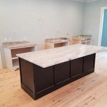 Leathered Fantasy Brown Dolomite Kitchen Countertops