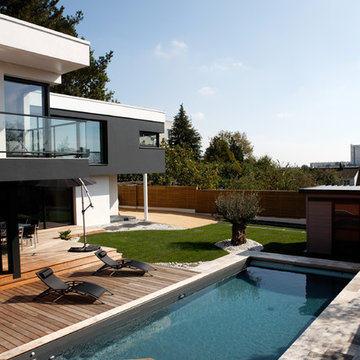 Piscine extérieure 3.5 x 7