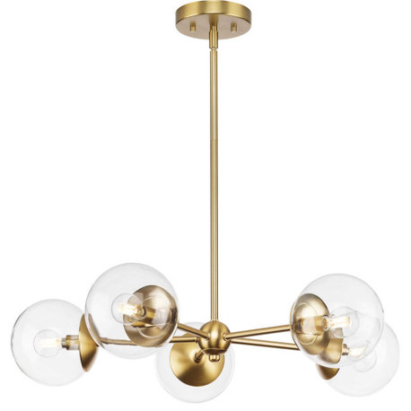 Progress Lighting P400325 Atwell 5 Light 28"W Chandelier - Brushed Bronze