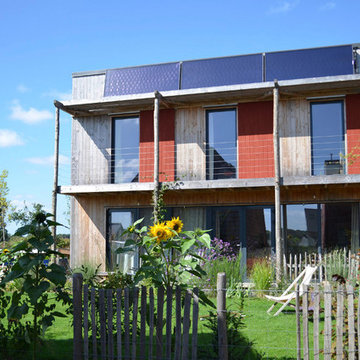 Maison bois à Hédé-Bazouges