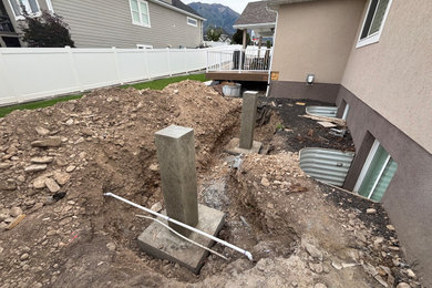 Photo of a craftsman landscaping in Salt Lake City.