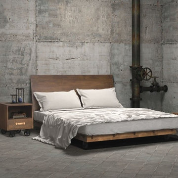 Dutch Queen Platform Bed Frame
