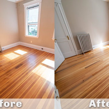 Loba Intensive Transparent on heart pine.