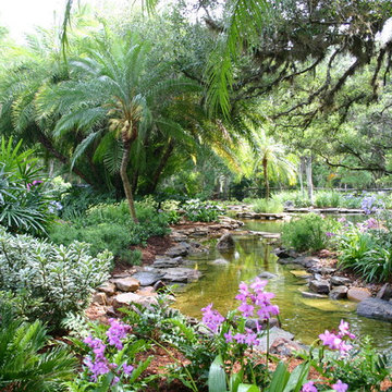 Natural Waterfall & Tropical Gardens