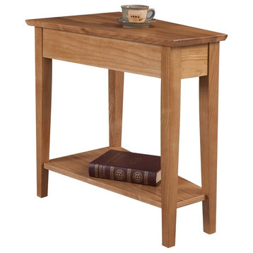 Leick Furniture Favorite Finds Wedge End Table in Natural Desert Sands