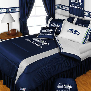 NFL Seattle Seahawks Bedding and Room Decorations