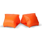 GoFloats - Safety Orange Adult Water Wing Floaties, Novelty Use Only - Own the pool this summer with the GoFloats Adult Water Wings. We took a classic item from your childhood and made them adult size so you can strut the pool deck in style. The XL Armbands are designed to fit most arms sizes as air can be let out of the chambers to fit larger arms. These floats are intended for novelty use only and are not a lifesaving or flotation device, so only use them in the water if you know how to swim. If you are a confident attention seeker, this is the must have pool item for you. Available in American flag, safety orange and lifeguard designs.