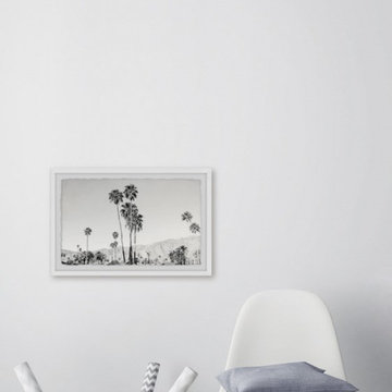 "Palm Tree Forest" Framed Painting Print