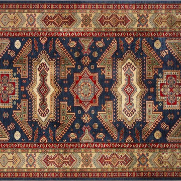 Geometric Tribal Oriental Hand Made Rugs