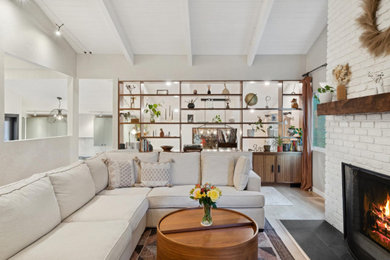Inspiration for a 1960s living room remodel in San Francisco