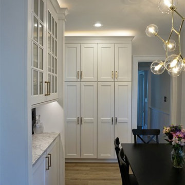 Black and White Village Kitchen